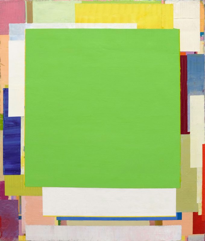 Die Wand ist wie der Boden, nur anders, 14 - 2019, 110 x 130 cm