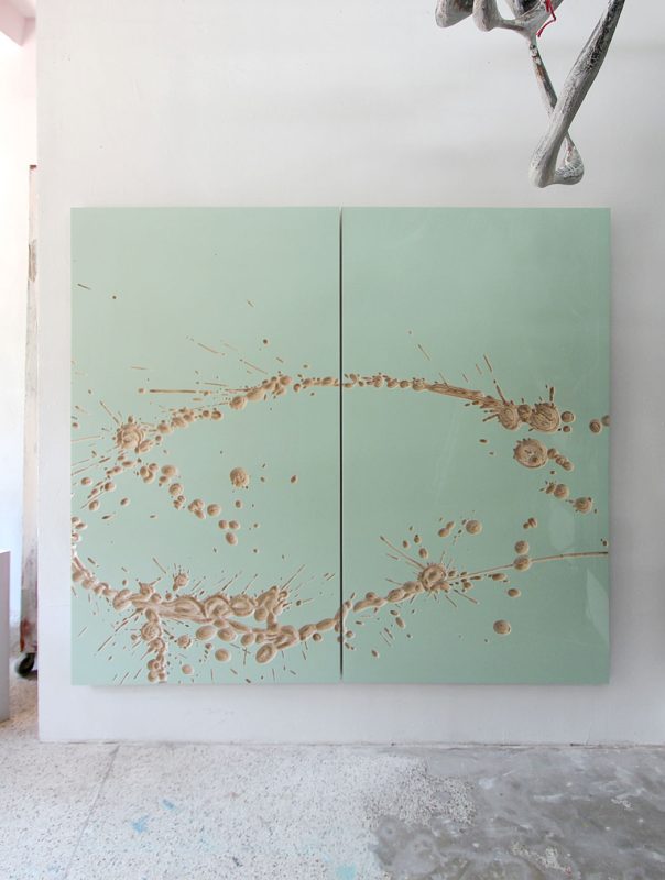 "o.T. " 2014 210 x 240 cm