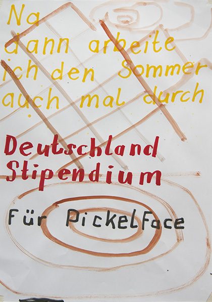 Aus der Serie Darkside, Malerei und Zeichnung, 2015